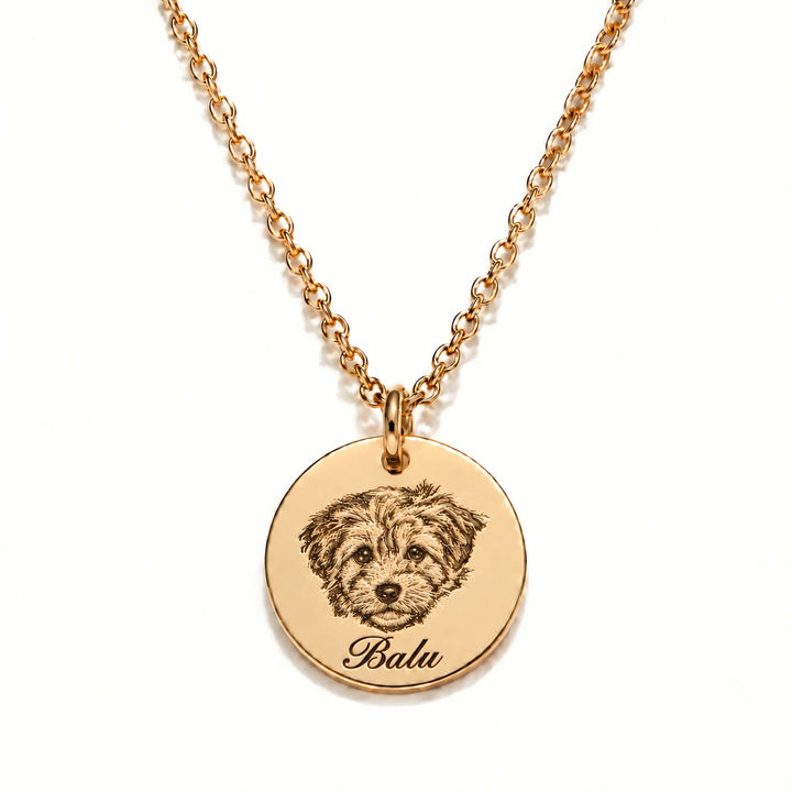 Forever Close Pet Portrait Necklace