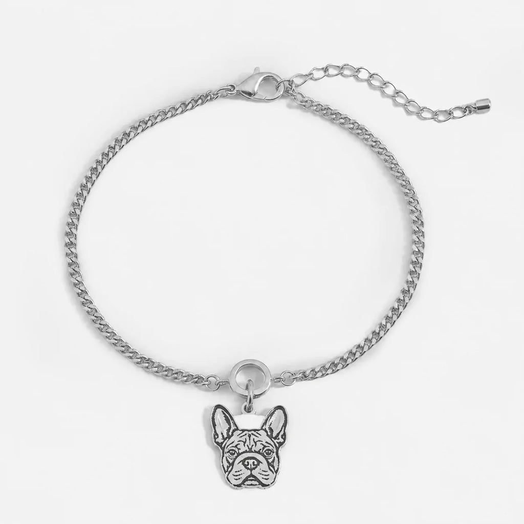 Custom pet silhouette bracelet made from a photo – product detail 2